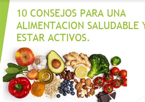 Consejos Para Alimentarse Bien Y Estar Activos Liceo Max Salas March N