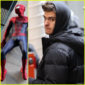 Andrew Garfield: ‘Spider-Man’ Stunts in Midtown | Andrew Garfield ...