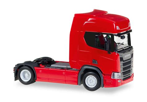 Herpa Scania Cr Hd Zugmaschine Rot