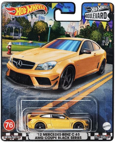 Hot Wheels Premium Car Culture Mercedes Benz C Amg Coupe Black Series
