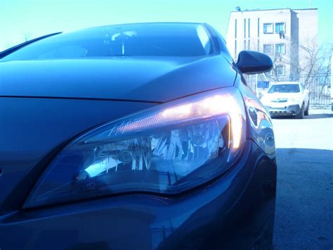 Лампочки ДХО РЫЖИКИ! — Opel Astra J, 1,6 л, 2012 года | стайлинг | DRIVE2