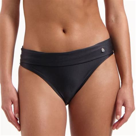 Beachlife Dark Grey Bikini Hose Mit Umschlag Annadiva