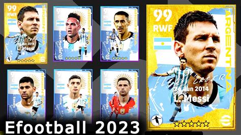 Nuevas Cartas De Selecciones Para Efootball 2023 Mobile 💥 Efootball