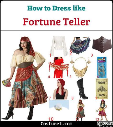 Fortune Teller Costume For Halloween