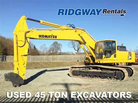 45 Ton Excavators For Sale Komatsu PC450 PC490 Hitachi ZX 490