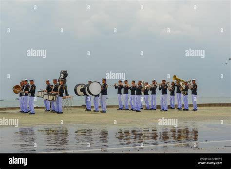 Pattaya Thailand November 19 2017 Thai Navy Demonstrating Fancy