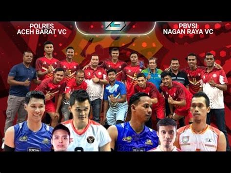 Volly Aceh Set2 Grand Final Polres Abar Vs Pbvsi Nara Detik2 Insiden