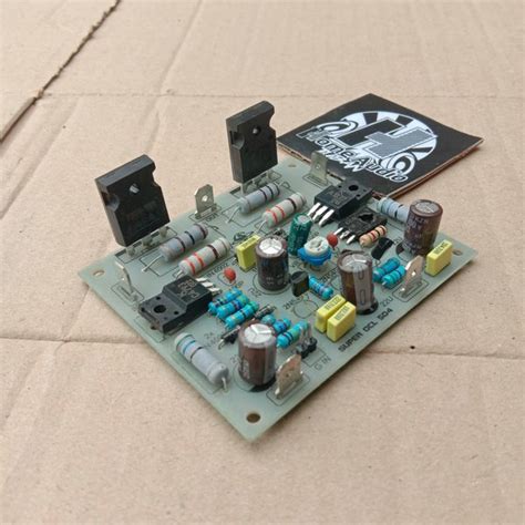 Jual KIT DRIVER SOCL 504 TEF PCB FIBER Di Lapak Home Audio Tuban