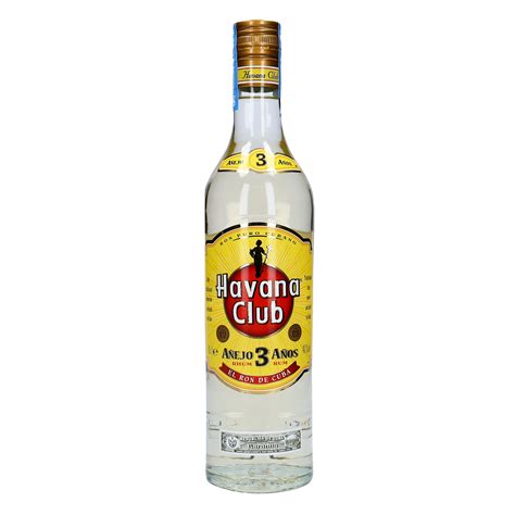 Havana Club Rum Envelhecido 3 Anos 700 Ml Rum Minipreço