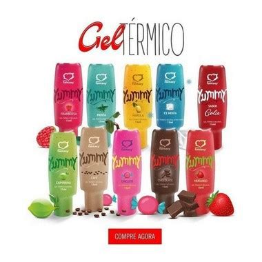 Gel T Rmico Comest Vel Yummy Hot Ml Shopee Brasil