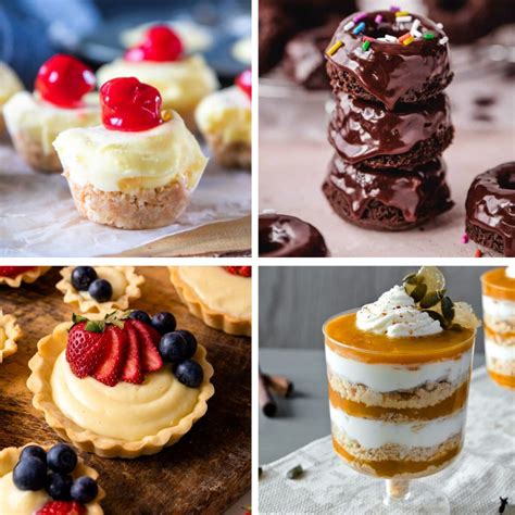 42 Best Mini Desserts That Are Absolutely Adorable All Nutritious