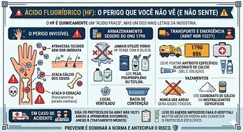 Unesp O Acido Fluoridrico Importante Materia Prima - Ácido Fluorídrico (HF): O Guia de Transporte e Armazenamento Seguro ...
