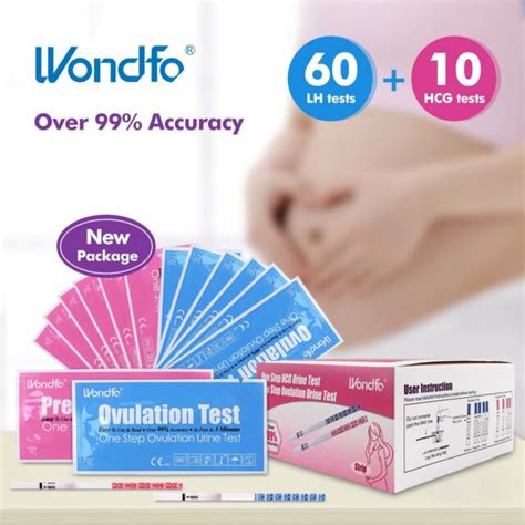 Lh Hcg Wondfo Ovulation Pregnancy Test Strips With Cups Home Self