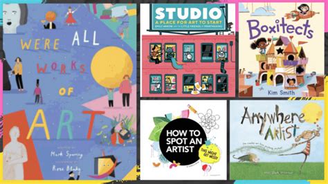 15 Art Books for Kids and Teens to Teach and Inspire!