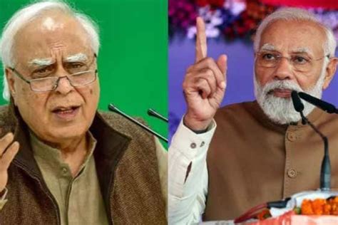 Cong Leader Kapil Sibal Responds To Pm Modis Social Justice Claim