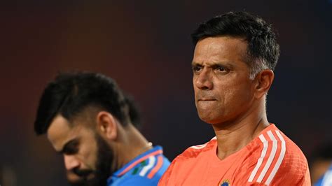 Bcci Extends Contract Of India Head Coach Rahul Dravid And Support