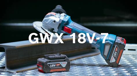 Gwx V Batteridrevet Vinkelsliber Med X Lock Bosch Professional