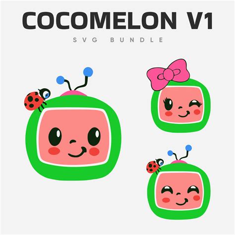 Cocomelon Svg Bundle Archives Designcategory Images And Photos Finder