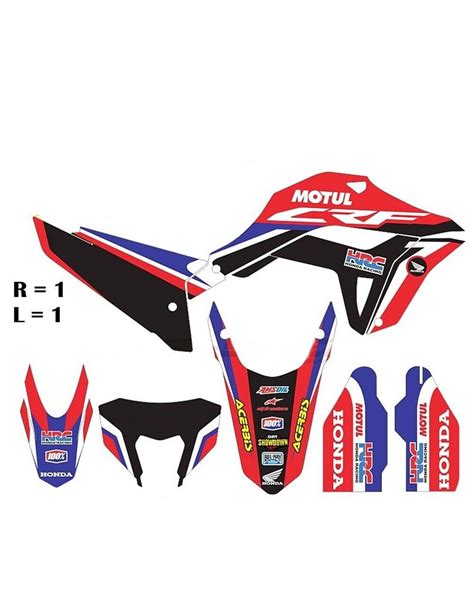 Sticker Set Compatible With Per Honda Crf L M