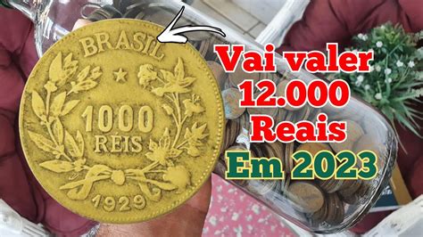 A lendária 1000 Réis ano 1929 variante RARÍSSIMA vai passar de 12 mil