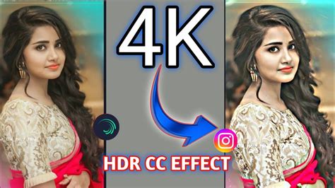 4K HDR CC Colour Grading Effect Alight Motion Video Editing How To