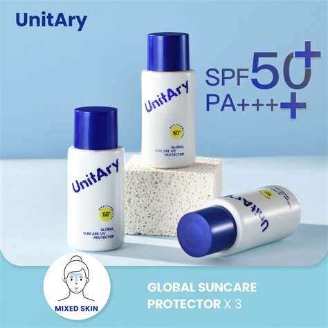 Jual Ready Stockunitary Global Suncare Uv Protector Multi Paket Spf