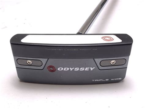 Odyssey Tri Hot K Triple Wide Center Shaft Stroke Lab Putter Mens
