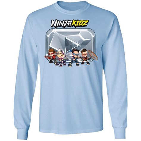 Ninja Kids Merch Ninja Kidz Diamond Battle Pose Tee - Spoias