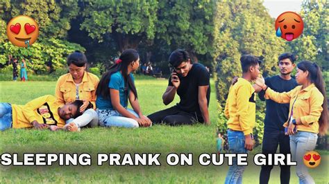 Sleeping Prank On Stranger In The Park Ll Epic Reaction😍 Ll Part 3ll