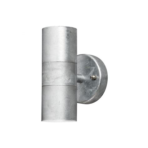 Konstsmide Konstsmide Modena 17cm Up Down Wall Light Galvanised Steel