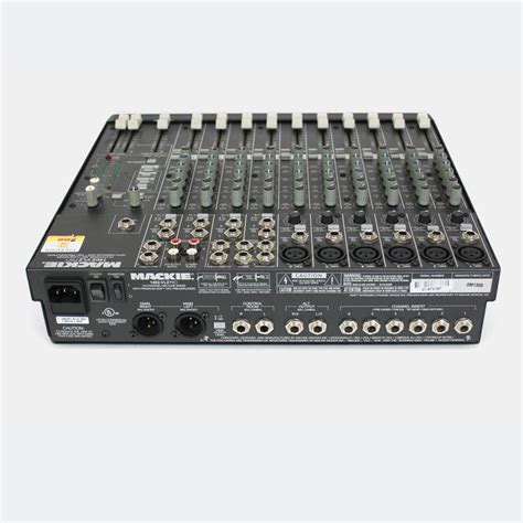 Used Mackie Vlz Pro Channel Mic Line Mixer Es Broadcast