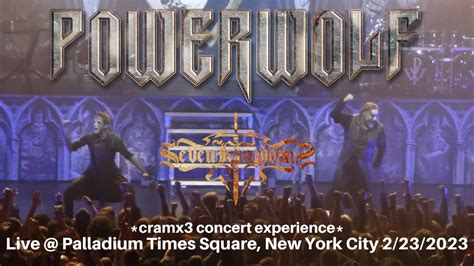 Powerwolf Seven Kingdoms Live Palladium Times Square New York