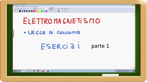 Legge Di Coulomb Elettromagnetismo Esercizi Parte 1 Youtube