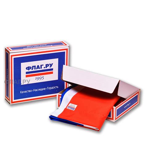 Флаг.ру: Флаг России (РФ) 100x150 см из габардина (ткань в два слоя ...