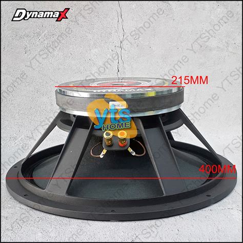 Dynamax Inch Woofer Speaker Unit Watt Ohm Srazdx Gd Al