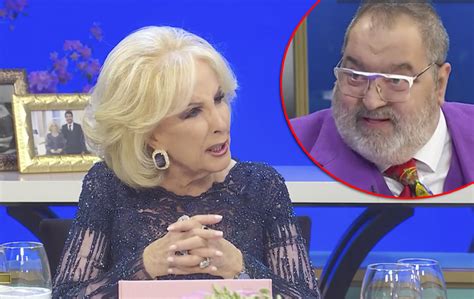 Mirtha Legrand Arrinconó A Jorge Lanata Con Un Fuerte Reproche “por