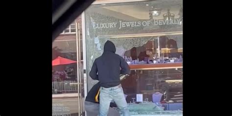 Beverly Hills Smash And Grab Suspects Who Allegedly Stole Millions From