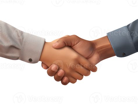 Two Hands Shaking Hands 44613201 Png