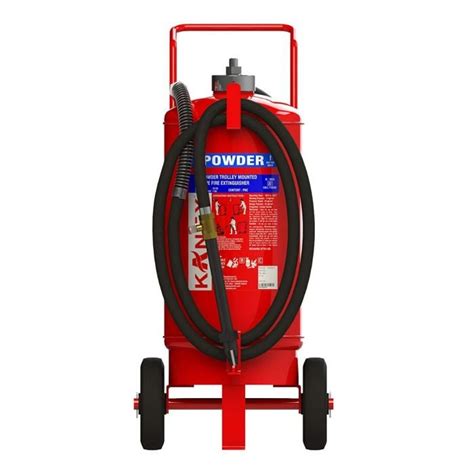 75 Kg Kanex ABC Dry Powder Mobile Fire Extinguisher For Industrial Use