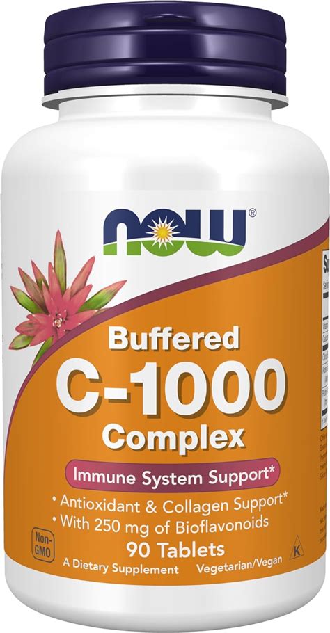 Now Supplements Vitamin C Complex With Mg Of Bioflavonoids