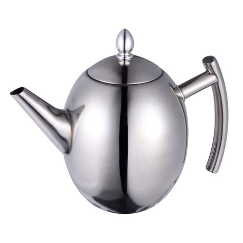 Nuolux L Belly Shape Thicker Tea Pot Linner With Filter Design Water