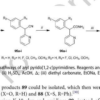 Scheme Synthesis Of Pyrido C Thieno E Pyrimidinone