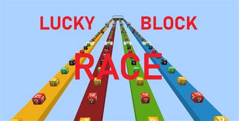 Lucky Block Race Minecraft Map