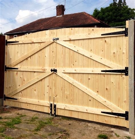 Wooden Driveway Gates Garden Gates Solid Gates Free Hinges Top