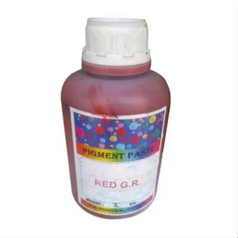 Pigment Paste Red GR Packaging Size 1 Kg For Dyes At Rs 450 Kilogram