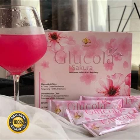 Jual GLUCOLA SAKURA COLLAGEN GLUTATHIONE ORIGINALMCI MGI Indonesia