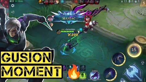 Gusion Moment Mobile Legends Youtube