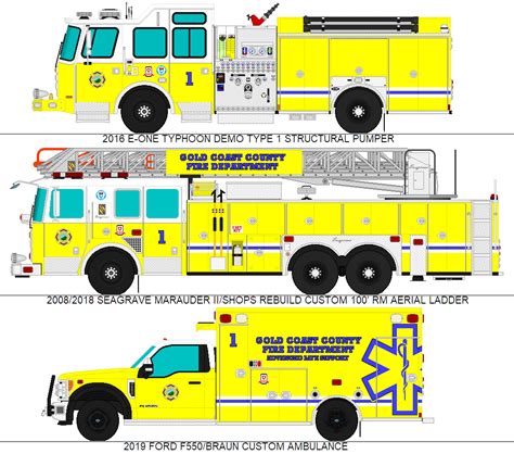 Gold Coast County Fire Department St1 By Scfdunit1 On Deviantart