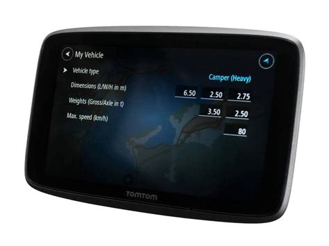 TomTom GO Camper Tour GPS Navigatie Europa