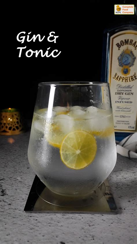 Gin & Tonic Cocktail Recipe - Complete Food Company